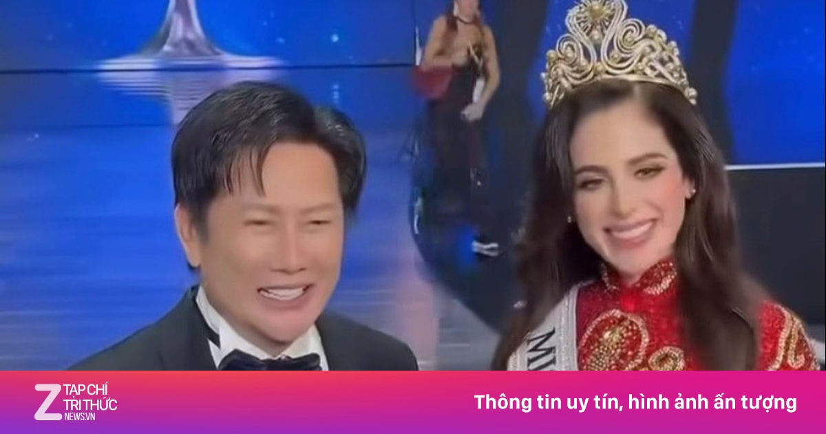 Ông Nawat và tân Hoa hậu Hoàn vũ làm lành