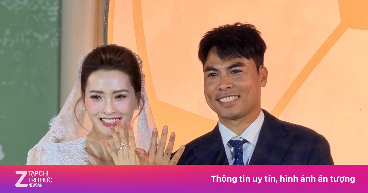 Thực đơn trong lễ cưới cầu thủ Đức Huy và MC Mù Tạt