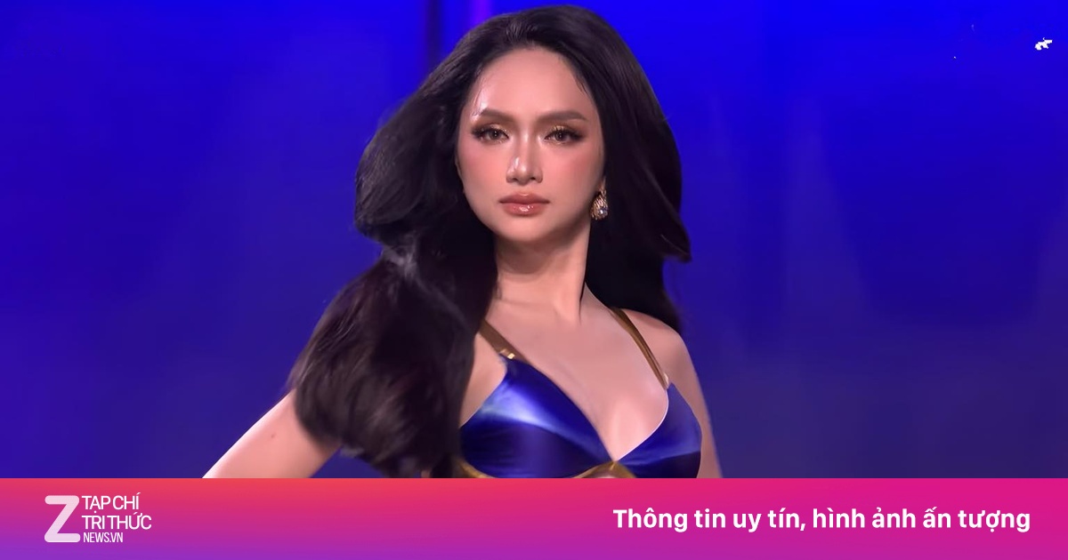 Chung kết hoa hậu có Hương Giang tham gia gặp sự cố