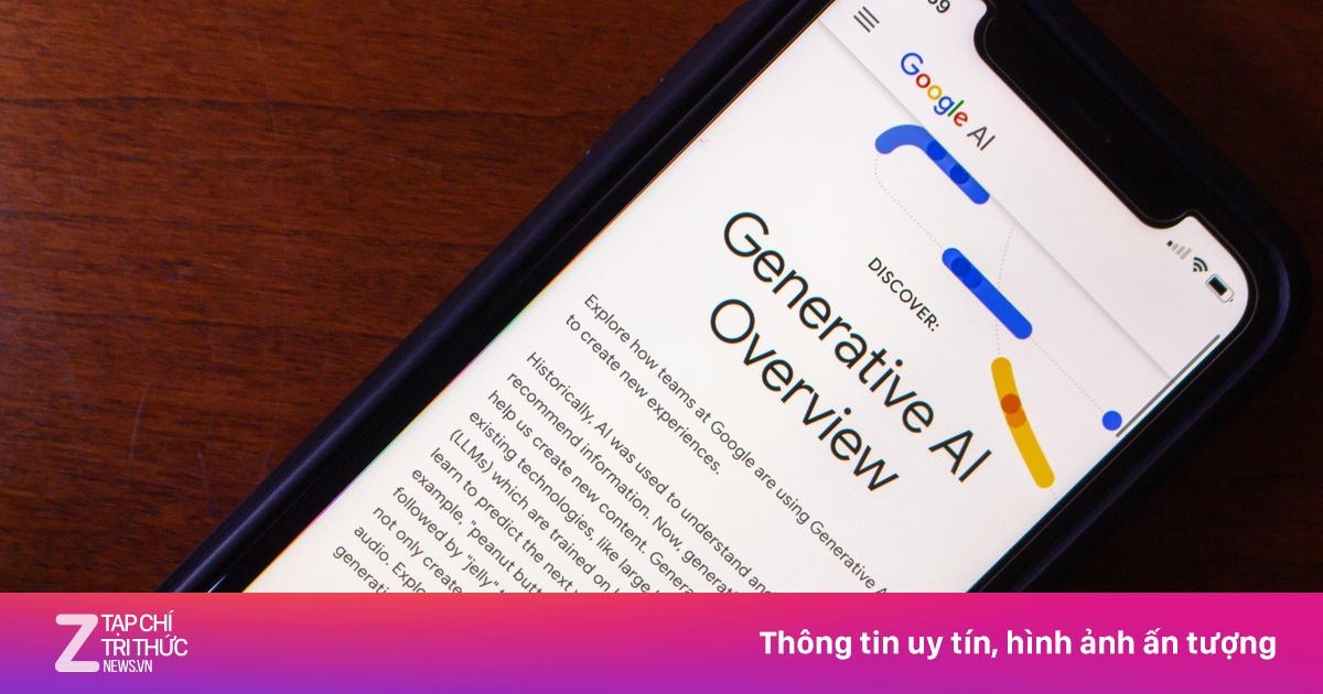 Báo chí đối mặt tình huống nghiêm trọng vì AI của Google