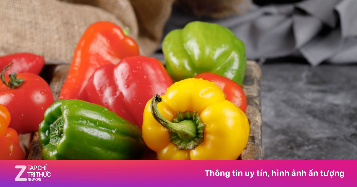 Loại ớt chuông phù hợp với người bệnh tim mạch, mỡ máu