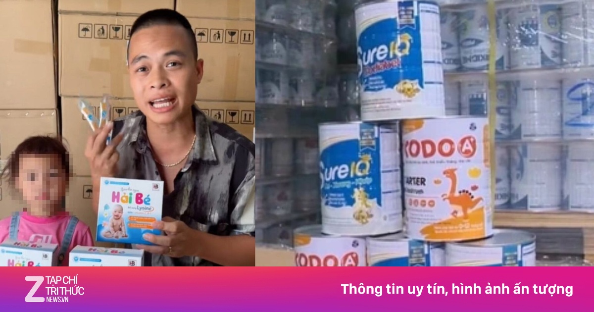 Ma trận tinh vi đưa hàng giả vào miệng trẻ