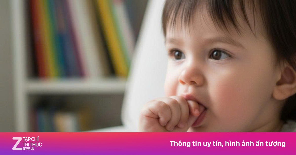 Thói quen mút ngón tay ở trẻ: Hệ lụy và cách khắc phục