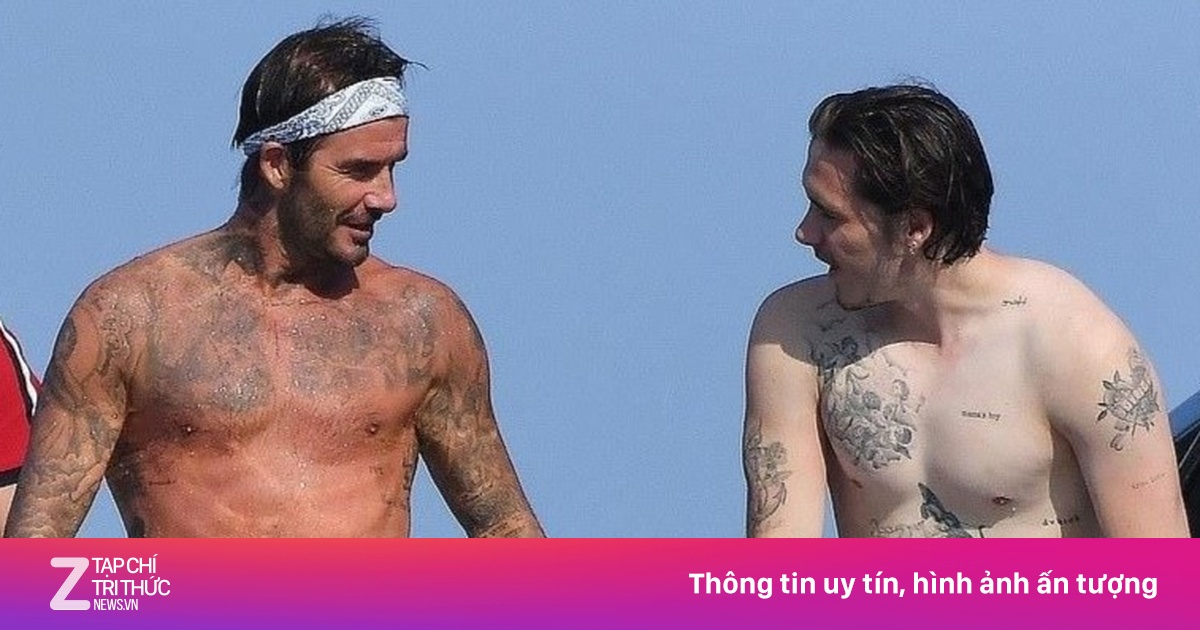 David Beckham 'chơi khăm' con trai?