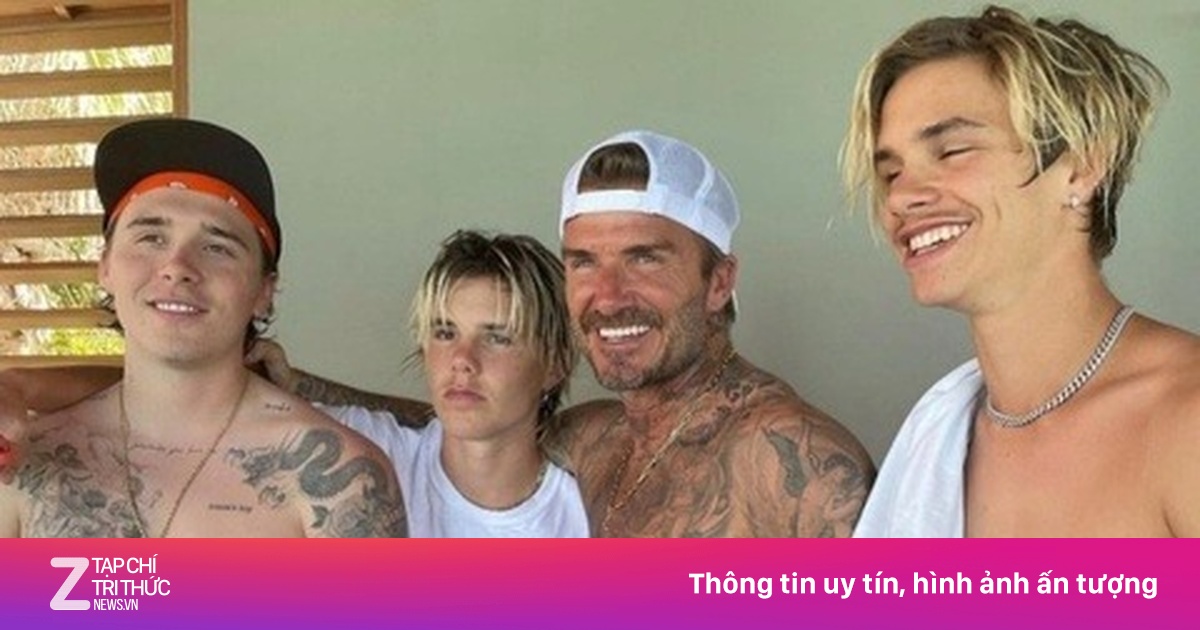 Các con trai của Beckham cạch mặt nhau