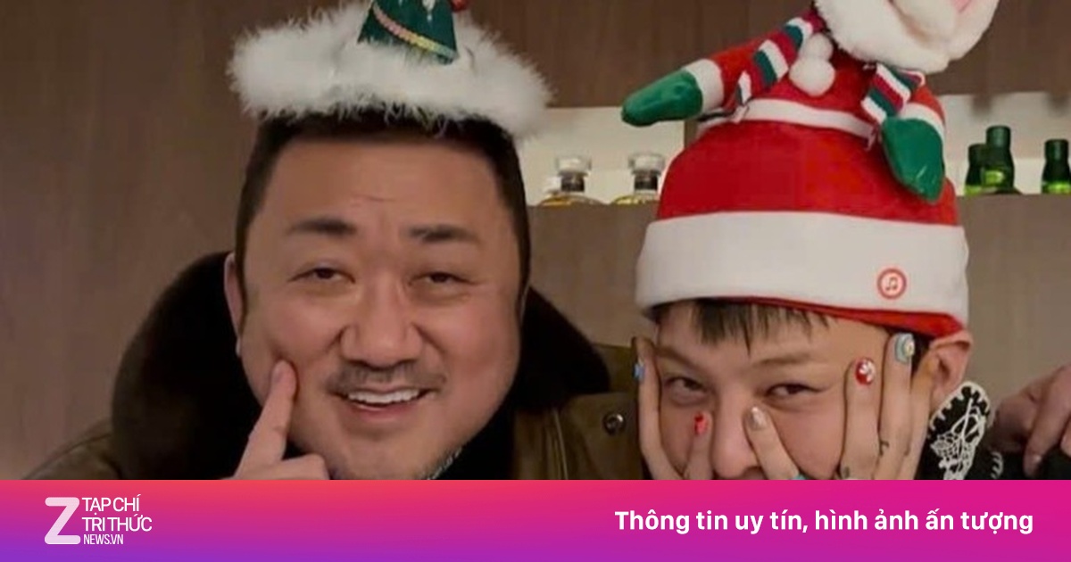 Bức ảnh gây sốt của Ma Dong Seok và G-Dragon