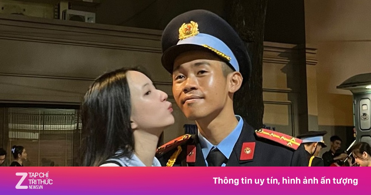 Cặp đôi 'Chị ơi anh yêu em' gây chú ý ở đêm tổng hợp luyện 30/4