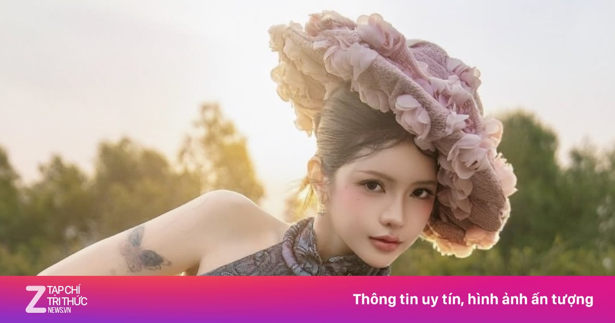 Ciin, vợ Đạt G chuộng 'áo dài' cổ yếm dịp Tết 2026