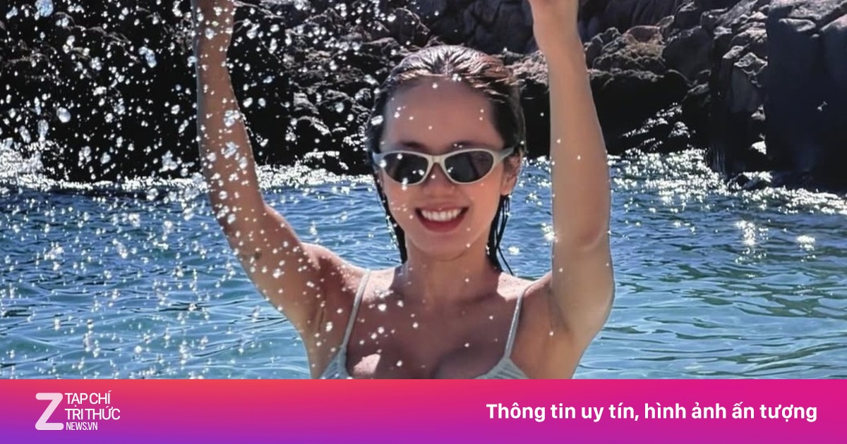 'Vợ quốc dân' Phương Ly chăm khoe da nâu