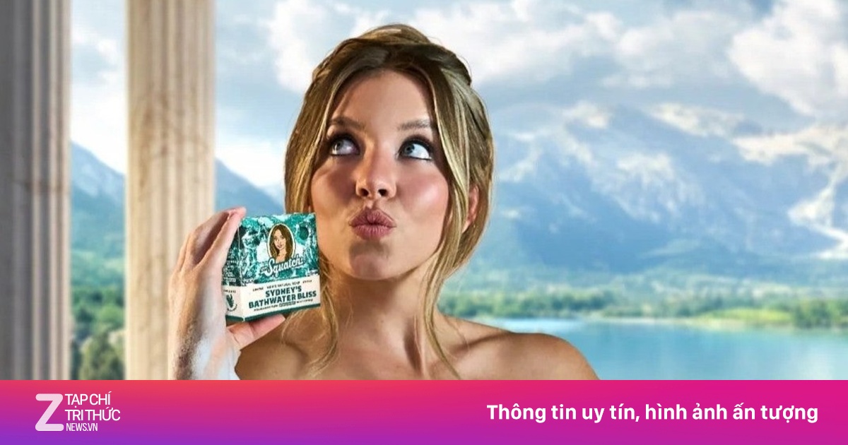 Xà phòng từ 'nước tắm' của Sydney Sweeney gây tranh cãi