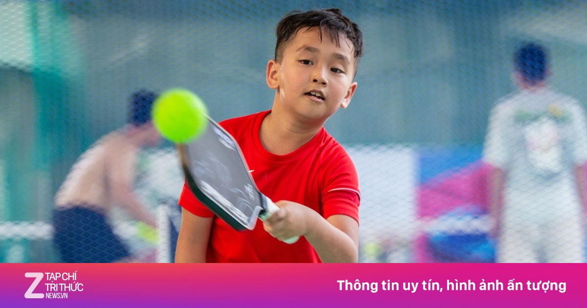 Nhộn nhịp khóa pickleball cho 'khối nghỉ hè' ở Hà Nội