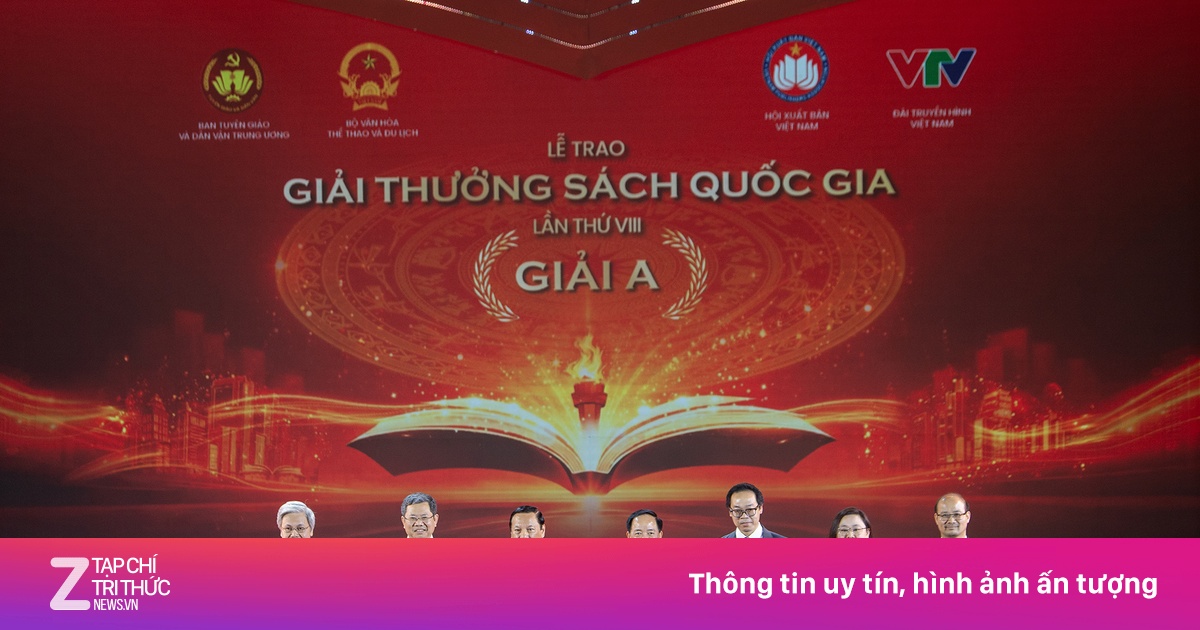 Toàn cảnh Lễ trao Giải thưởng Sách quốc gia lần thứ VIII