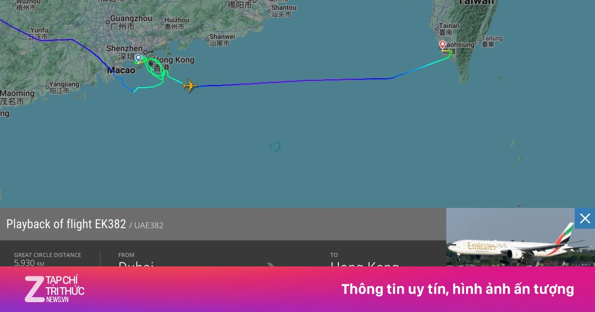 Máy bay Boeing 777 hạ cánh bất thành 2 lần, đột ngột chuyển đích