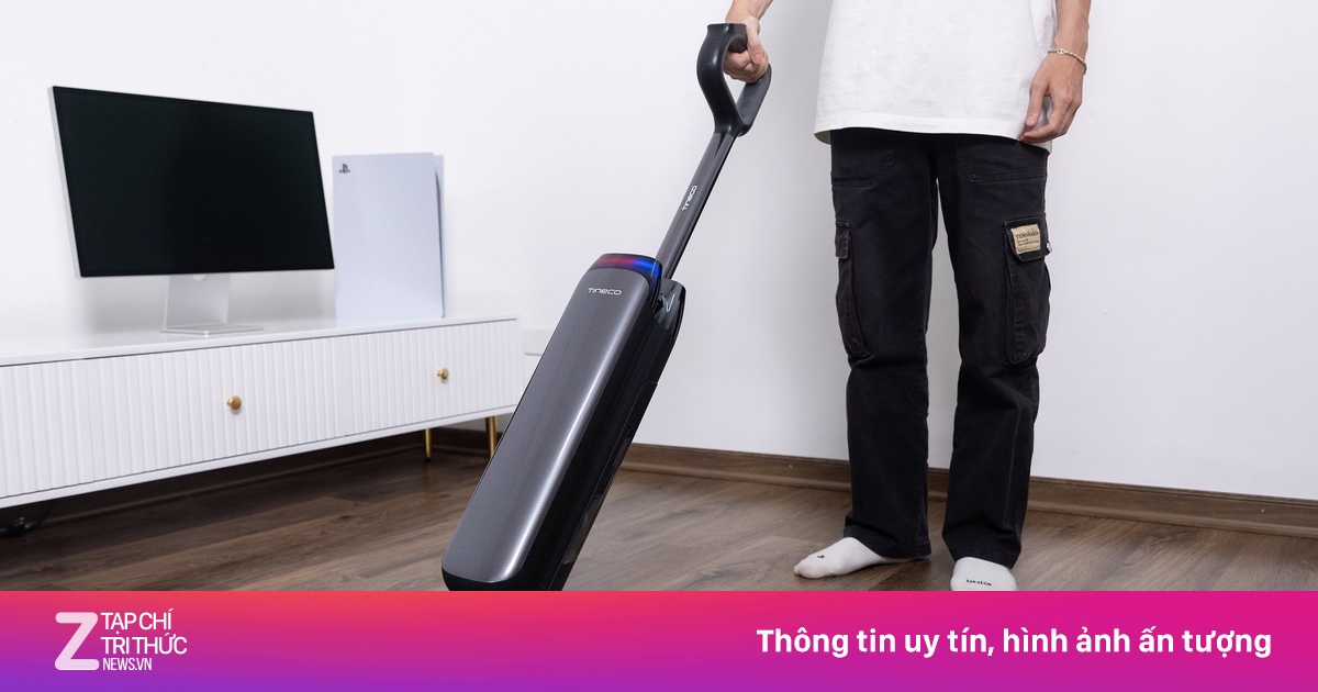 Cây lau nhà có thể đun nước, lau bằng khí nóng