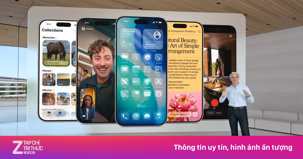 Giao diện mới trên iPhone bị chê xấu