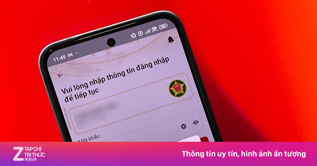 Nhiều người vào xem địa phương mới, VNeID khó truy cập