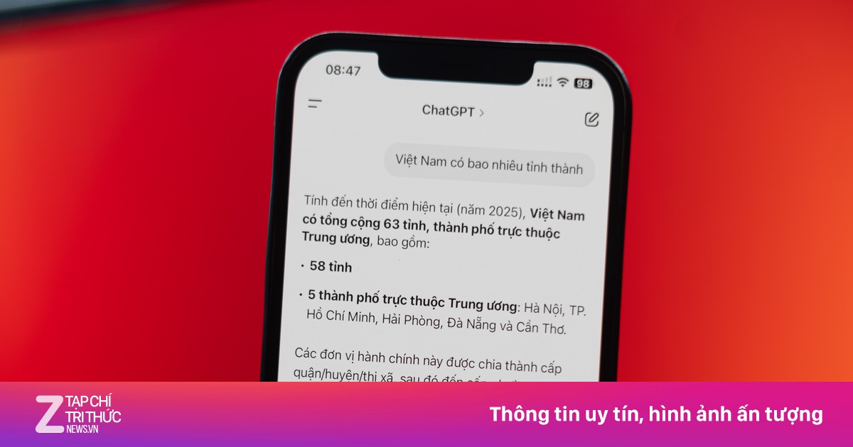Đừng hỏi AI về xã phường, tỉnh thành mới sau sáp nhập