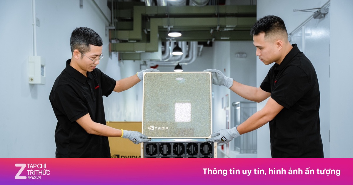 Doanh nghiệp Việt Nam vận hành siêu máy tính Nvidia DGX B200