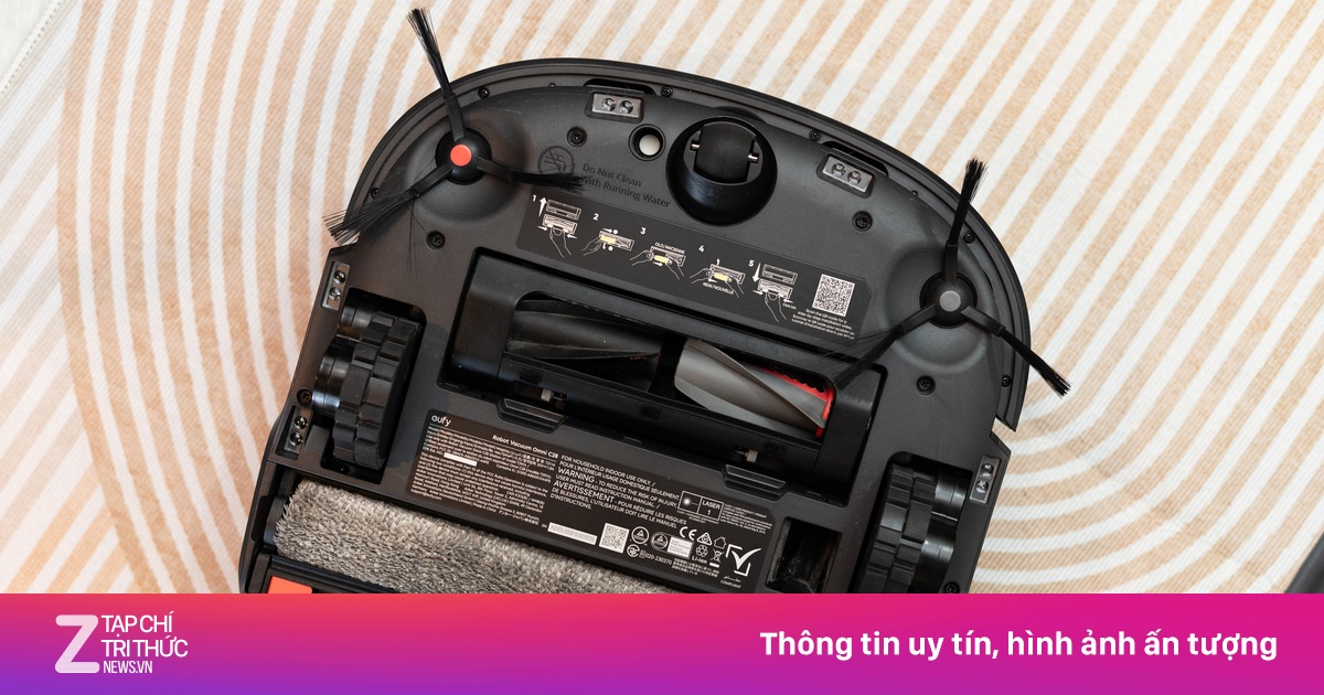 Bình dân hóa robot có con lăn lau sàn