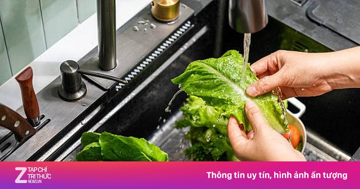 Cách rửa rau củ giúp loại bỏ vi khuẩn và thuốc trừ sâu