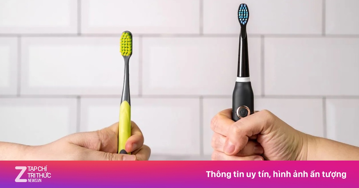 Bàn chải đánh răng điện hay thường tốt hơn?