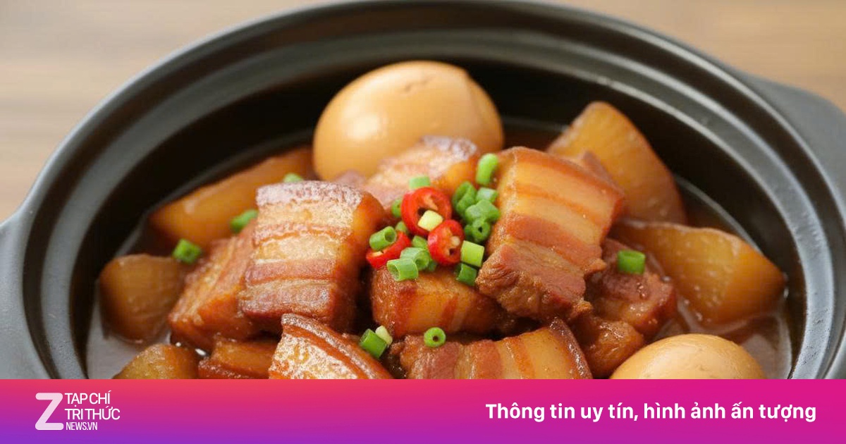 Tin mừng cho người thích ăn củ cải trắng, thịt kho củ cải
