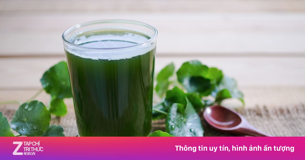 Nước rau má tốt nhưng 6 nhóm người không nên uống