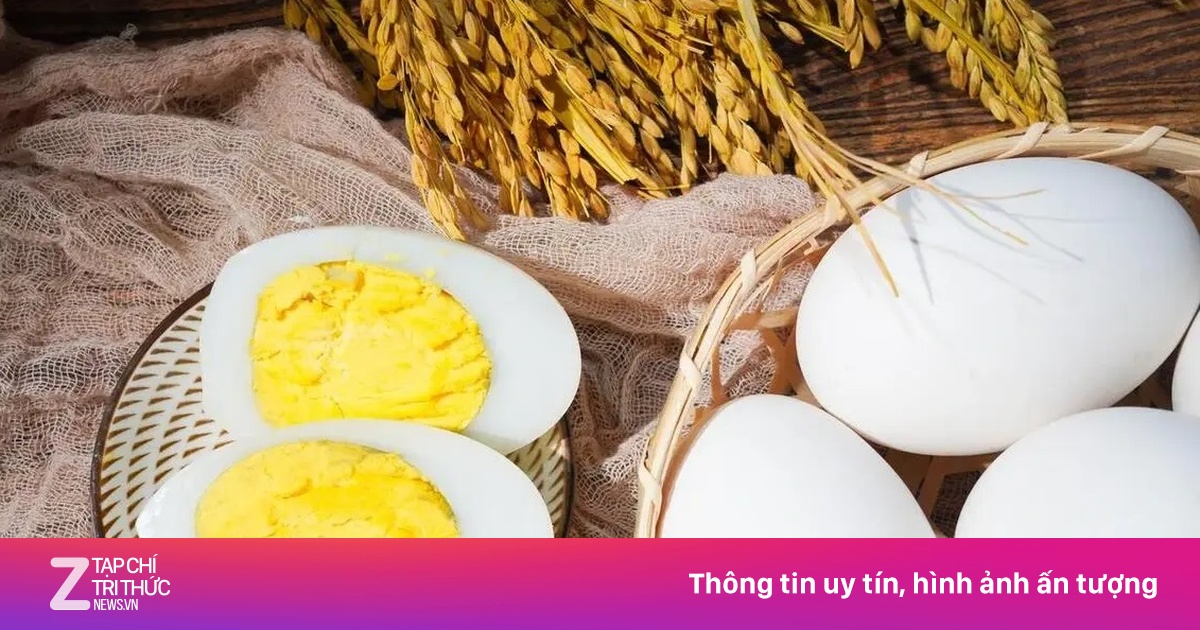 Ba nhóm người nên ăn trứng ngỗng thường xuyên