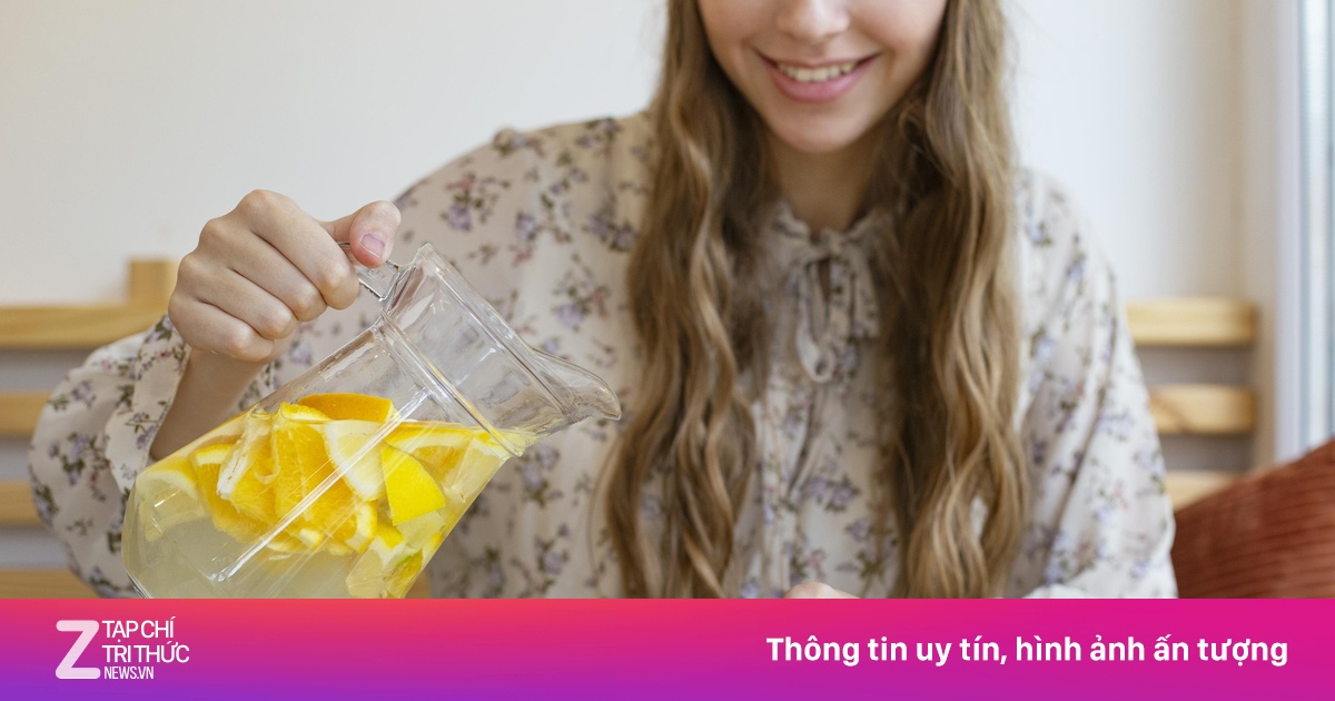 Nước uống giúp mát gan