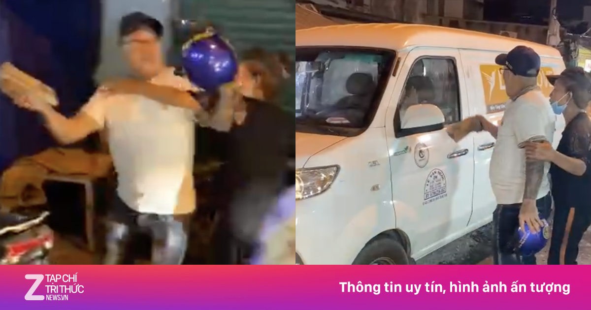 Làm rõ clip người đi xe máy chặn đường ôtô, hung hãn đập bể kính lái