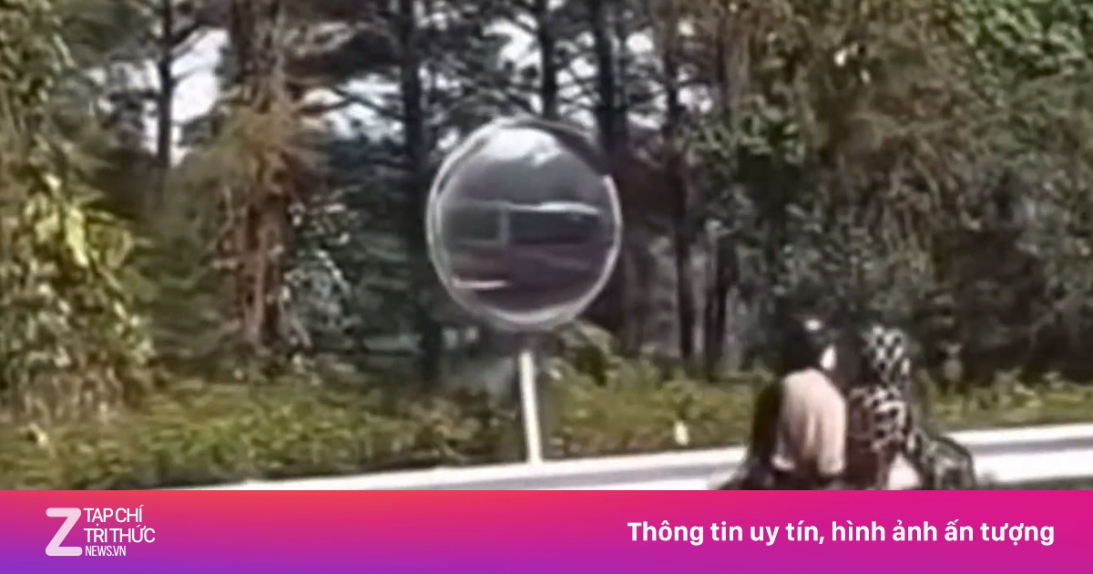 Hai cô gái đổ đèo ở Tam Đảo đâm thẳng vào hộ lan