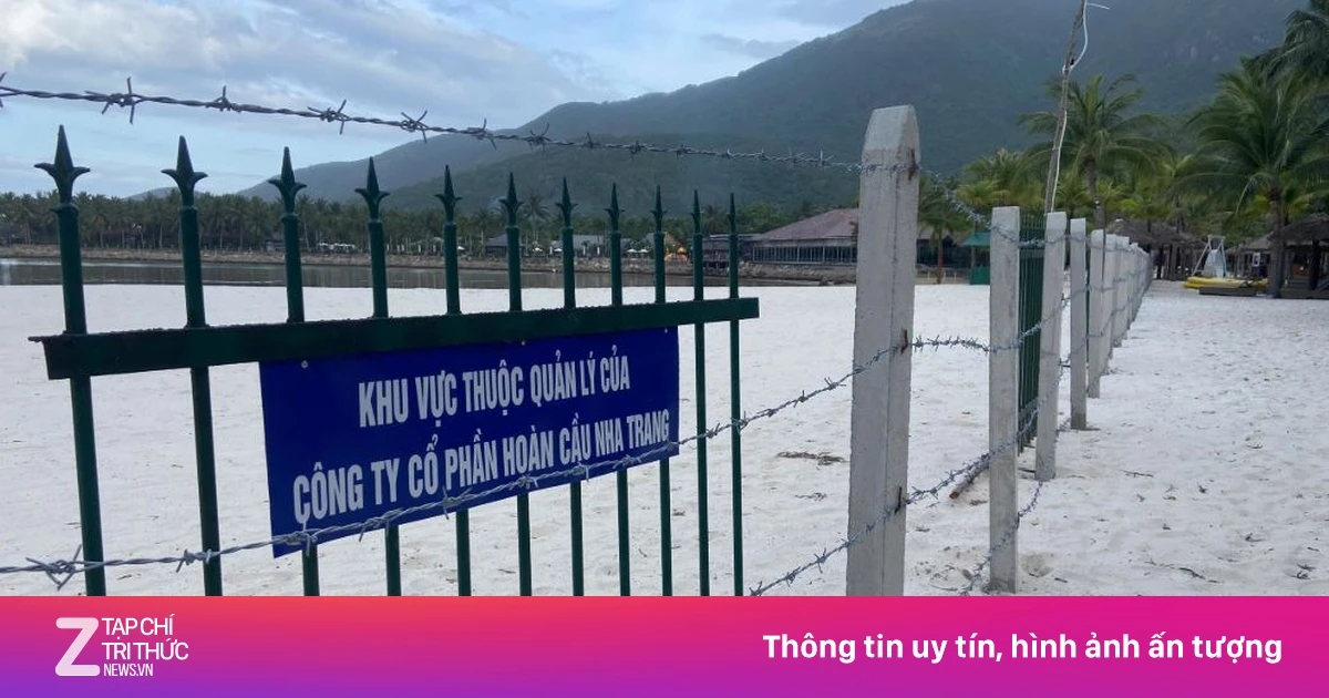 Nha Trang chỉ đạo 'nóng' vụ quây rào chắn biển không cho khách tắm