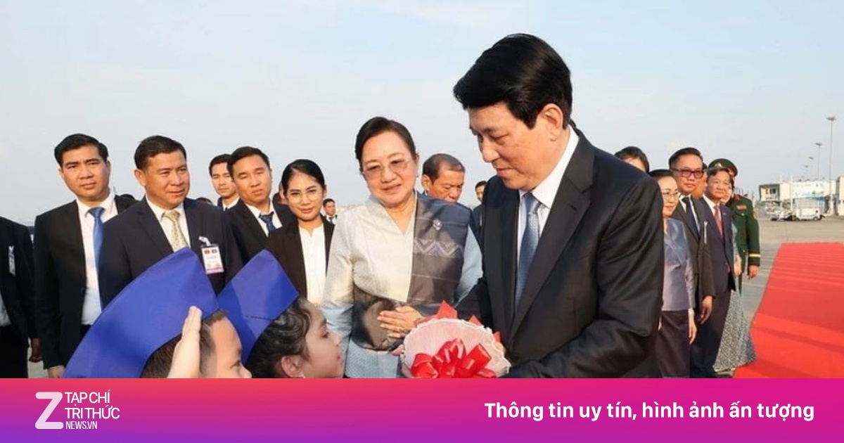 Chủ tịch nước kết thúc tốt đẹp chuyến thăm cấp Nhà nước tới Lào