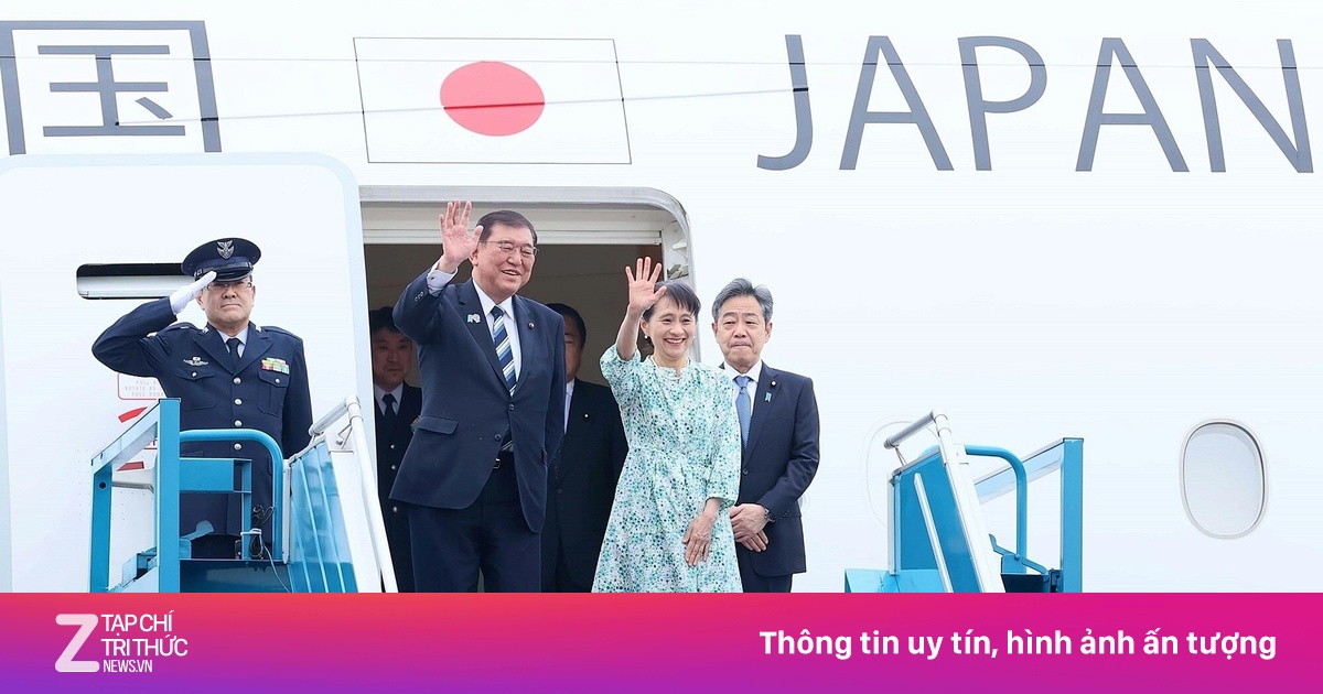 Thủ tướng Nhật Ishiba Shigeru và Phu nhân đến Hà Nội, thăm Việt Nam