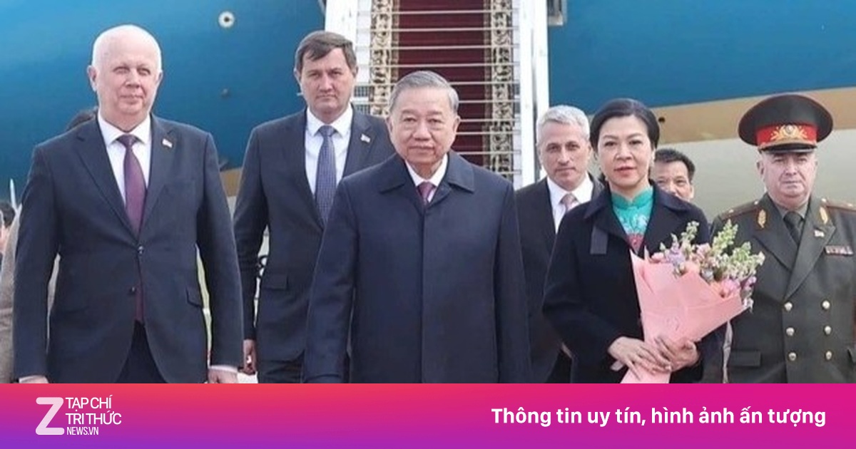 Tổng Bí thư và Phu nhân bắt đầu thăm cấp Nhà nước Cộng hòa Belarus