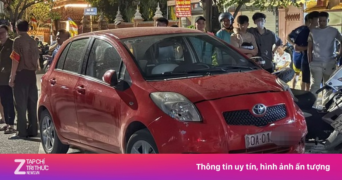 Tạm đình chỉ trưởng công an xã liên quan đến vụ tai nạn liên hoàn