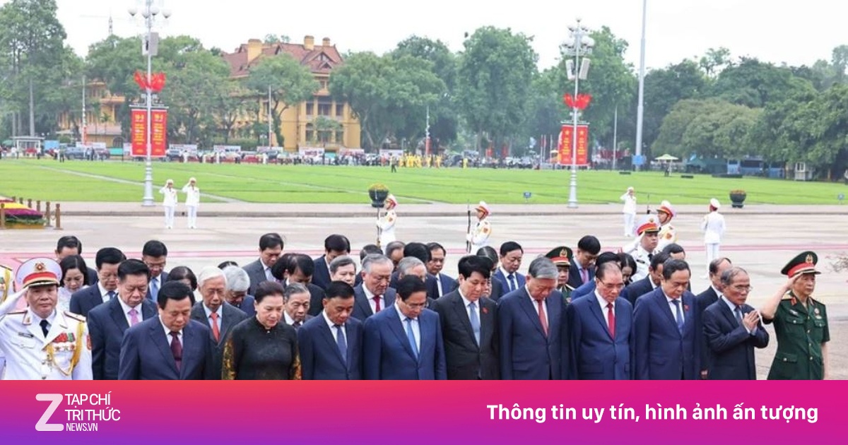 Lãnh đạo Đảng, Nhà nước vào Lăng viếng Chủ tịch Hồ Chí Minh