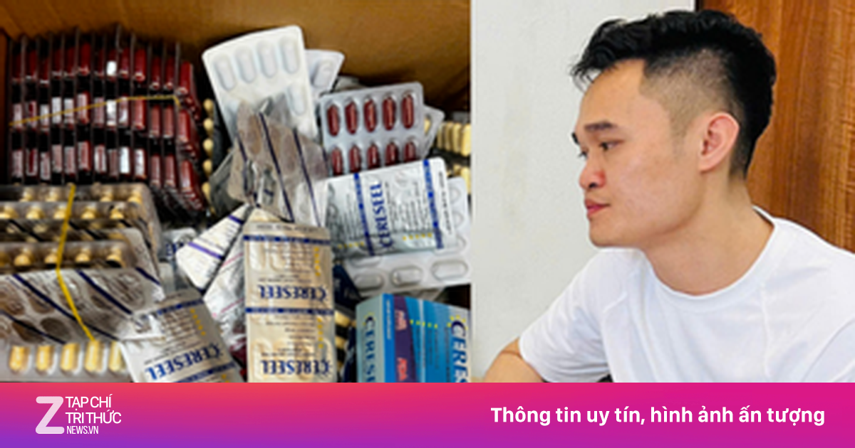 Cảnh sát công bố hình ảnh thực phẩm chức năng giả của vợ chồng dược sĩ