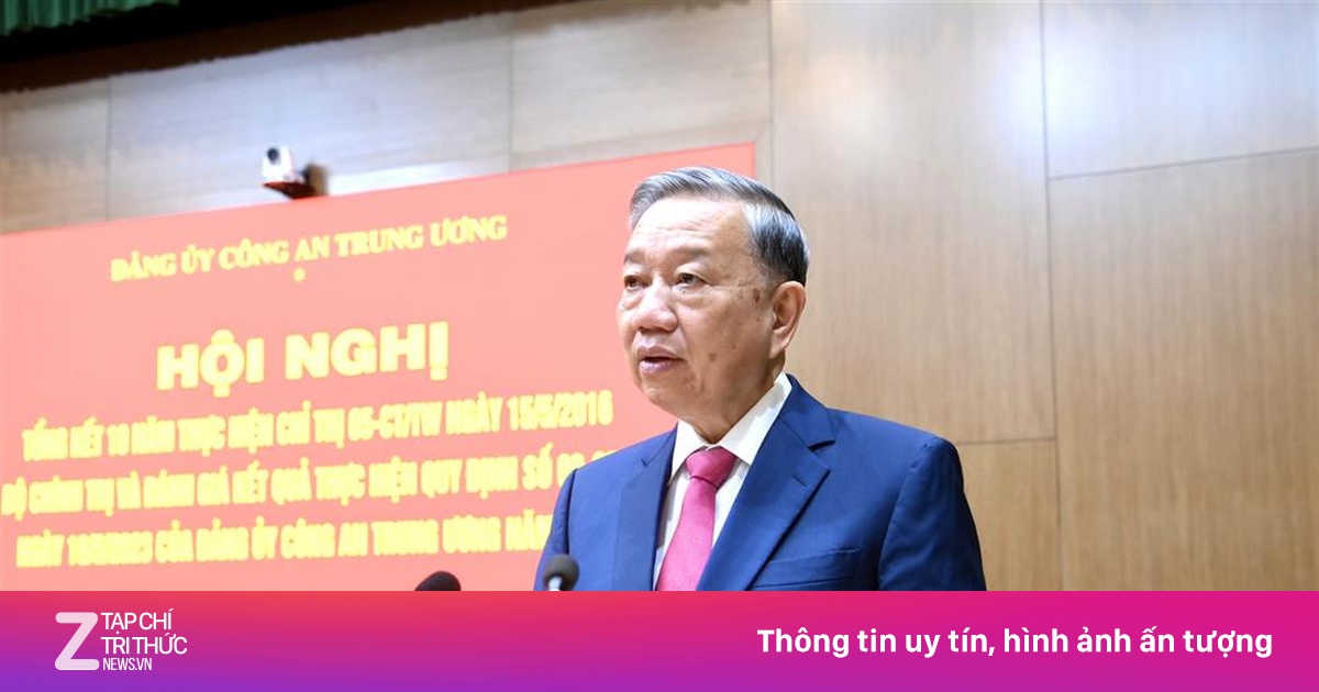 Tổng Bí thư: Bộ Công an là mô hình điểm về sắp xếp tổ chức bộ máy