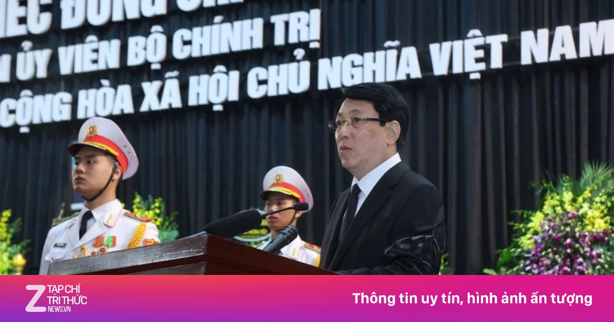 Toàn văn lời điếu tại Lễ truy điệu nguyên Chủ tịch nước Trần Đức Lương