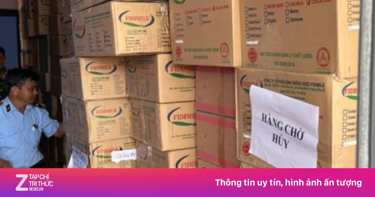Phát hiện kho chứa gần 12.000 lon sữa bột không rõ nguồn gốc ở Long An
