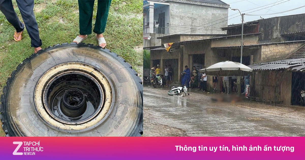 Xe tải văng bánh khi đang chạy, người đi xe máy tử vong