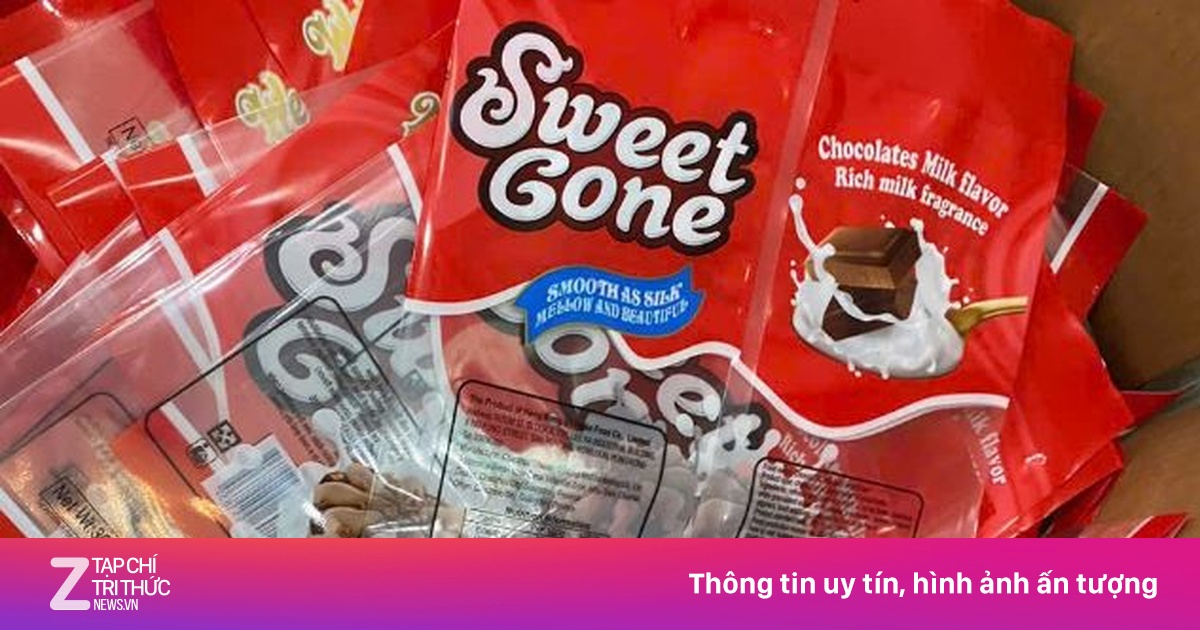 Sản xuất 6 tấn kẹo giả từ nguyên liệu rẻ mạt ở Hà Nội