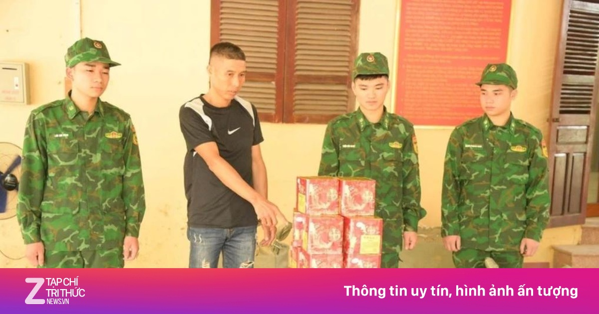 Bắt giữ 8 đối tượng vận chuyển gần 400 kg pháo nổ nhập lậu