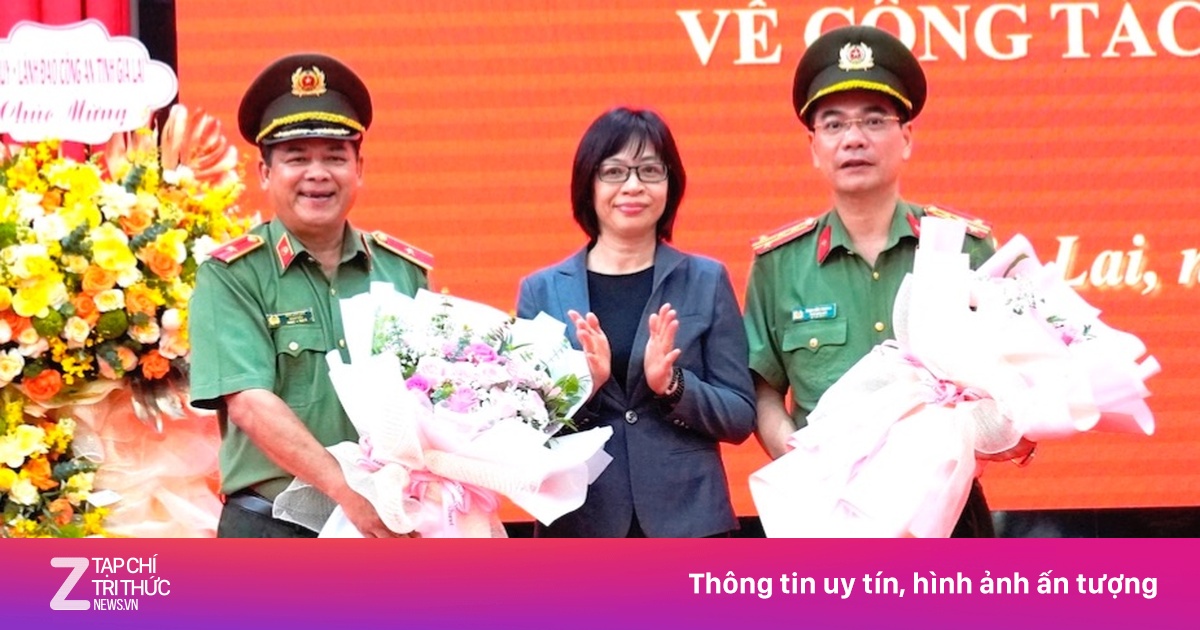 Giám đốc Công an tỉnh Gia Lai và 15 cán bộ lãnh đạo nghỉ công tác