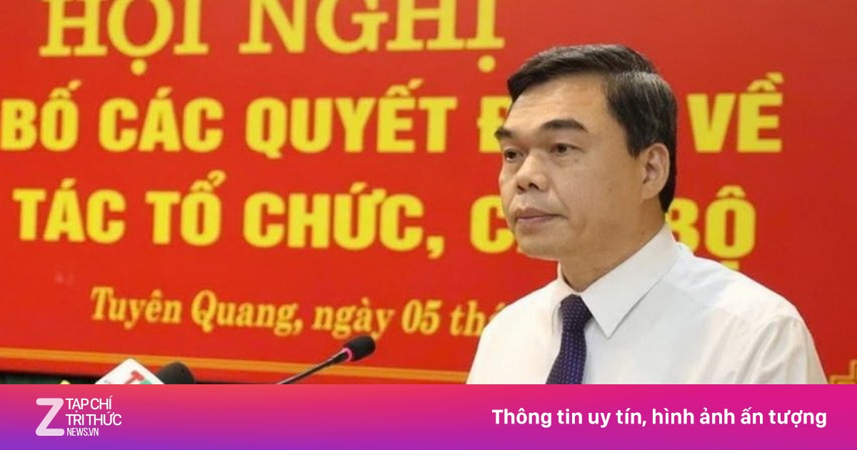 Ông Ma Thế Hồng giữ chức Phó bí thư Tỉnh ủy Tuyên Quang