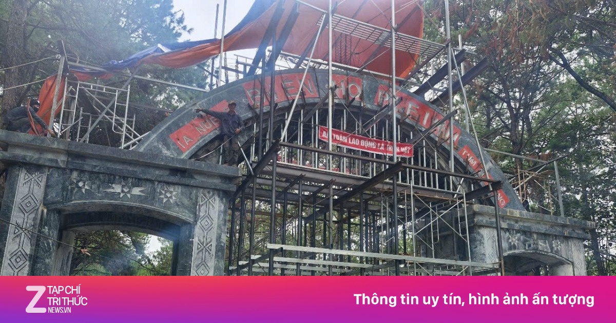 Thực hư việc Pleiku chi 25 tỷ đồng làm cổng vào danh thắng Biển Hồ