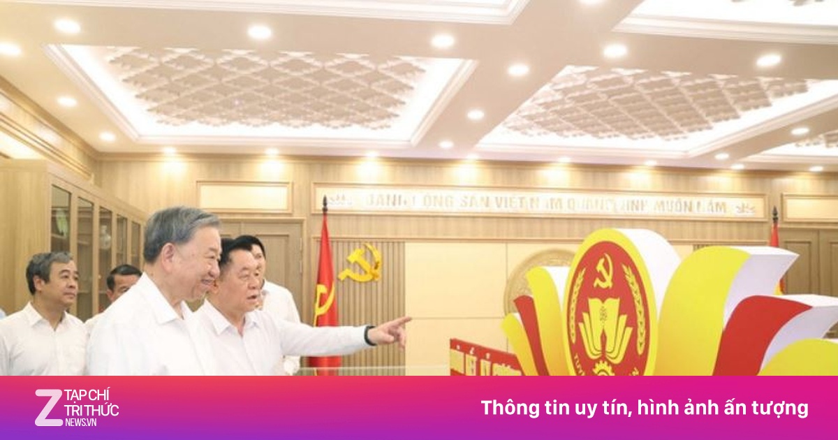 Tổng Bí thư Tô Lâm làm việc với Ban Tuyên giáo và Dân vận Trung ương