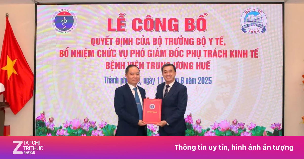 Bệnh viện Trung ương Huế có tân Phó giám đốc