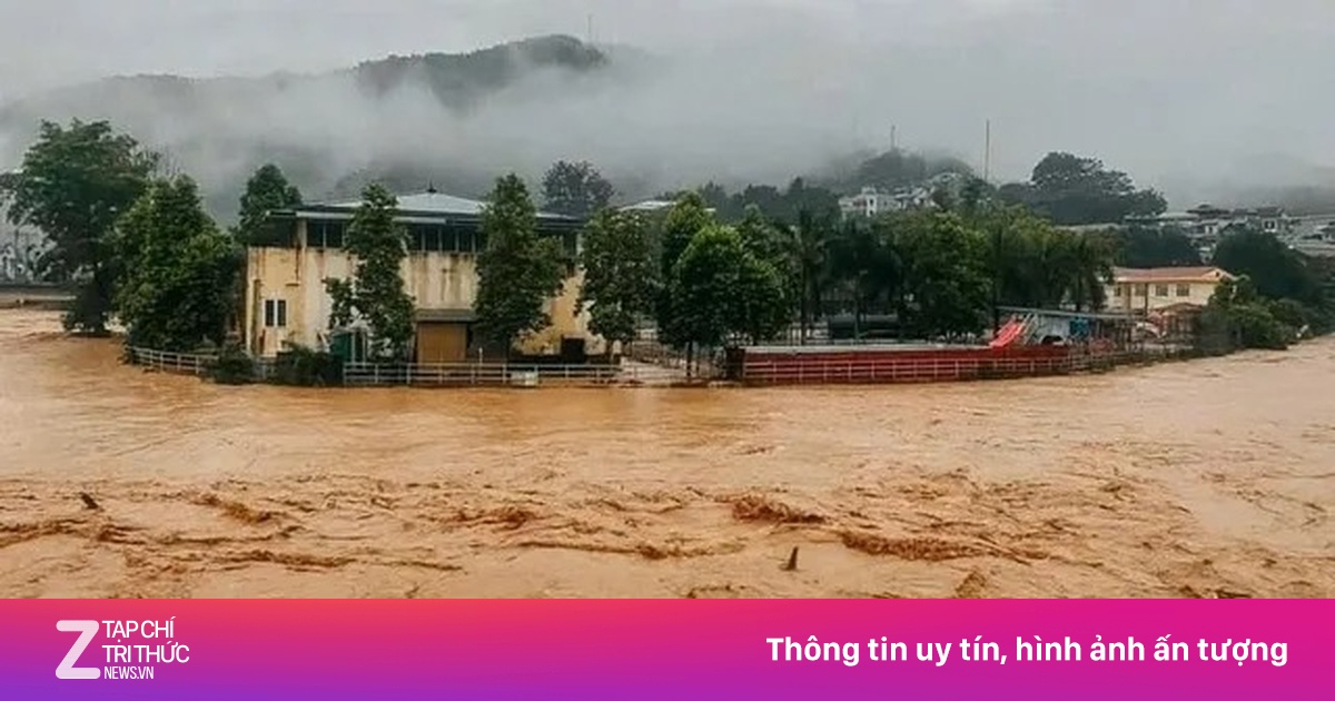 Lũ cuốn trôi người đàn ông 31 tuổi ở Lào Cai